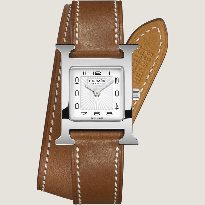 Heure H Small Model 25 MM Double Tour Watch Strap