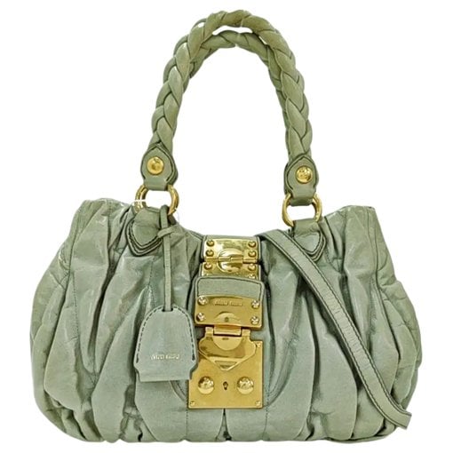 Leather handbag