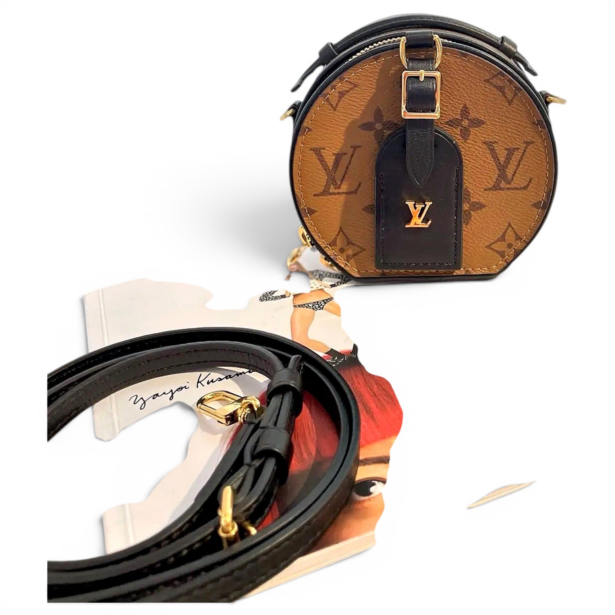 Louis Vuitton Boîte chapeau souple vinyl crossbody bag