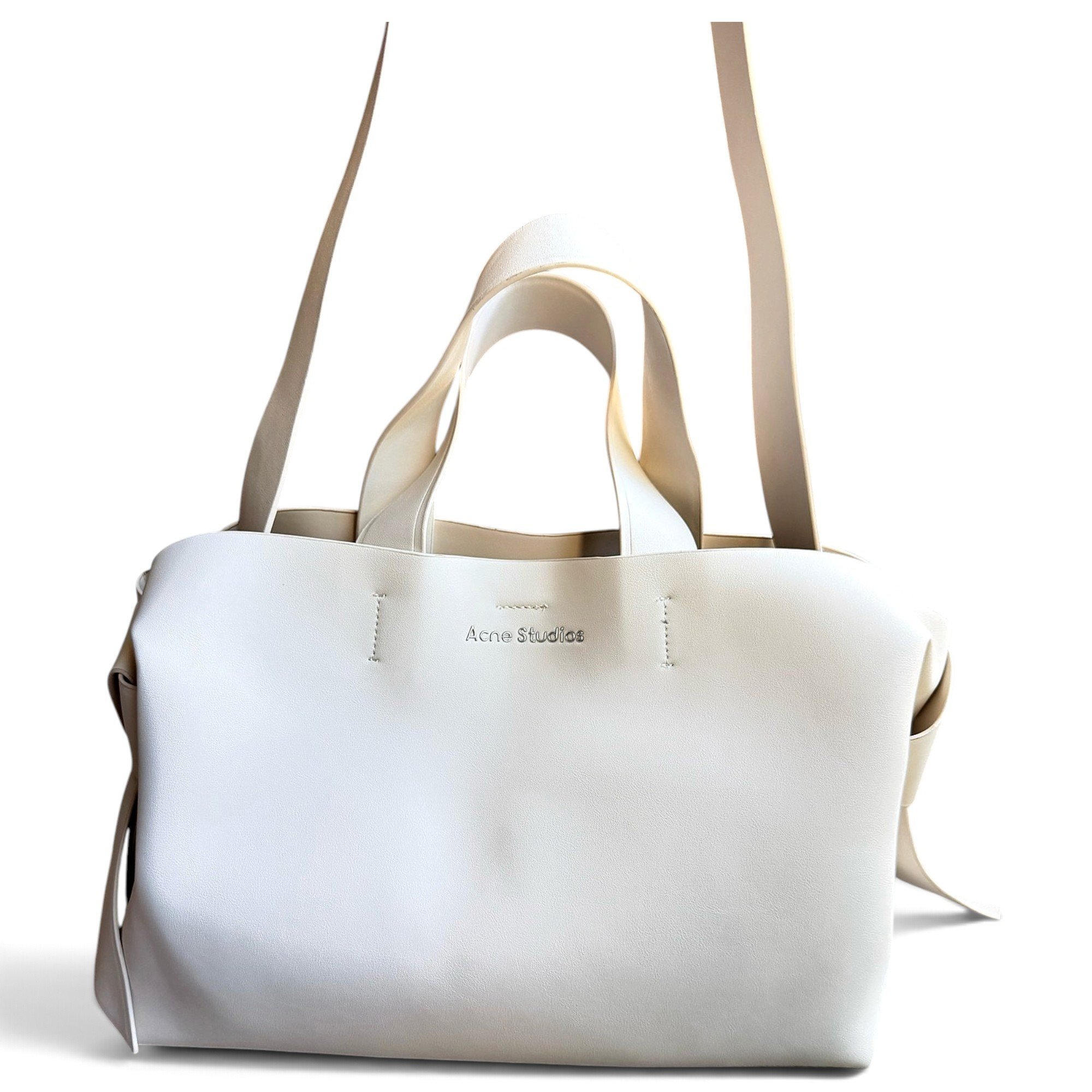 Musubi leather tote