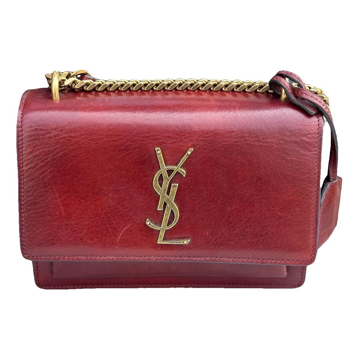 Sunset leather handbag