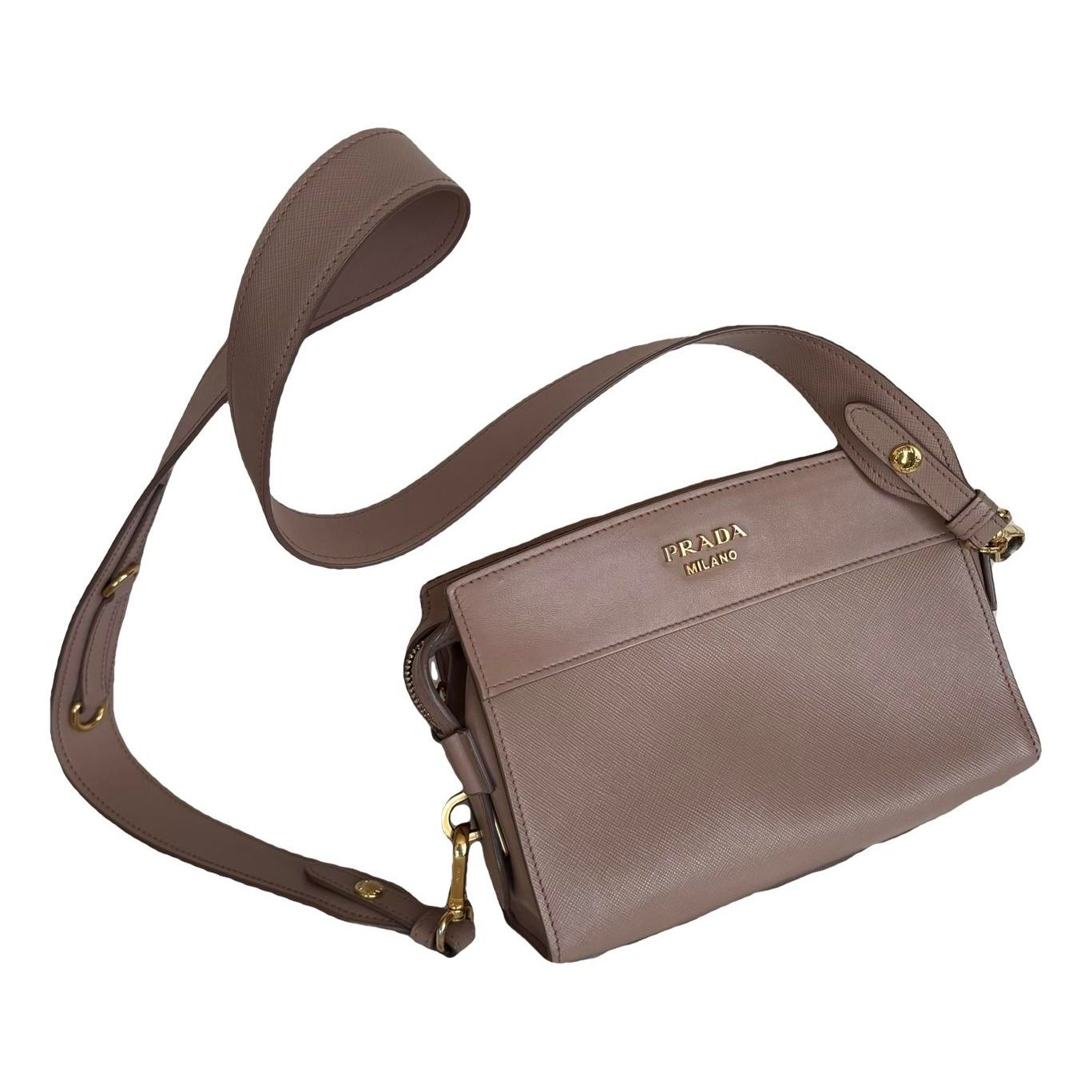 Leather crossbody bag
