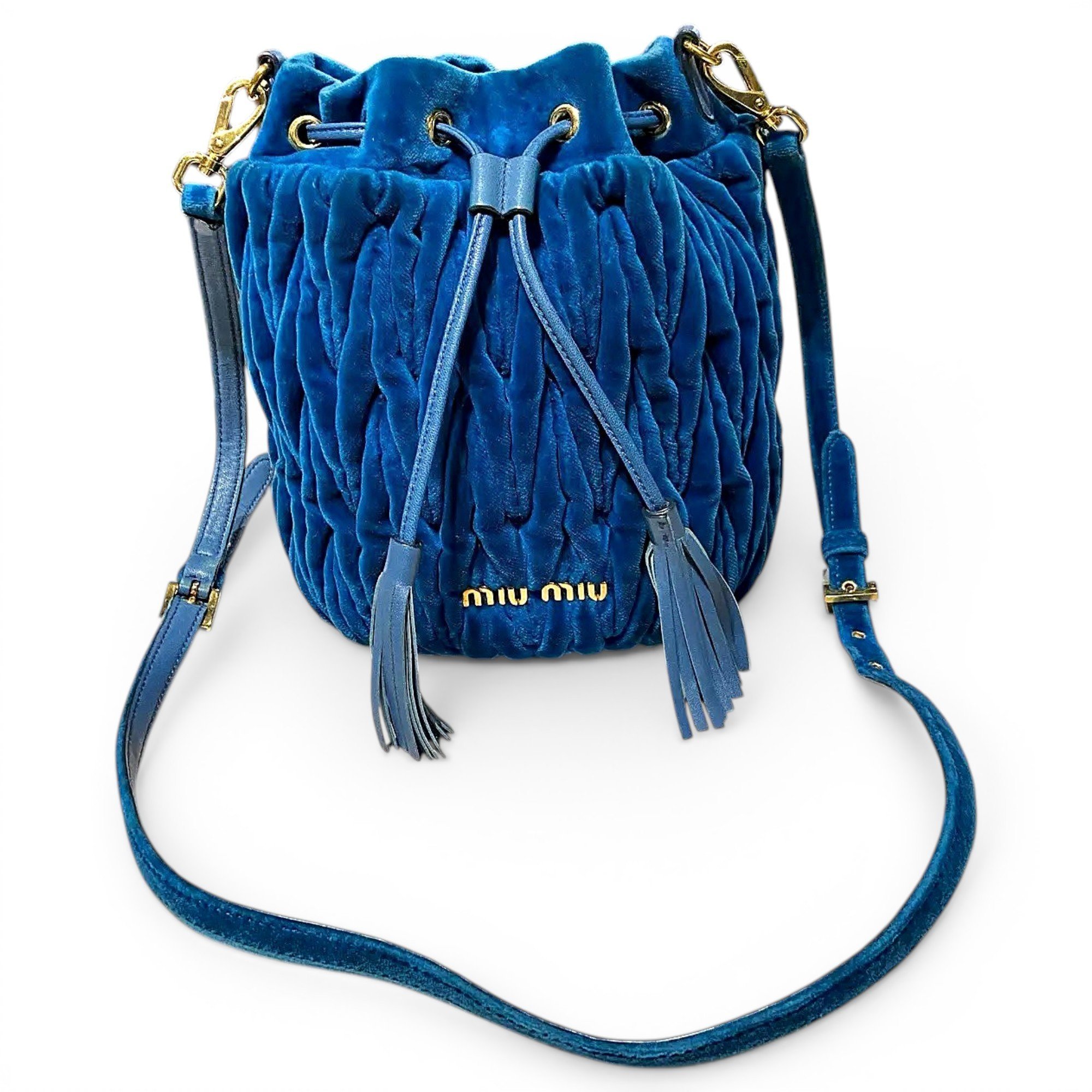 Velvet crossbody bag