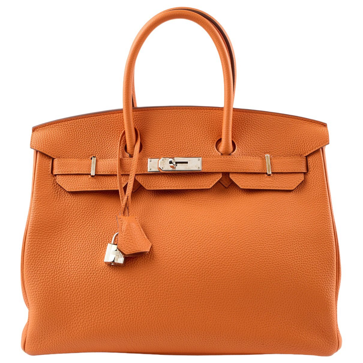 Birkin 35 leather handbag