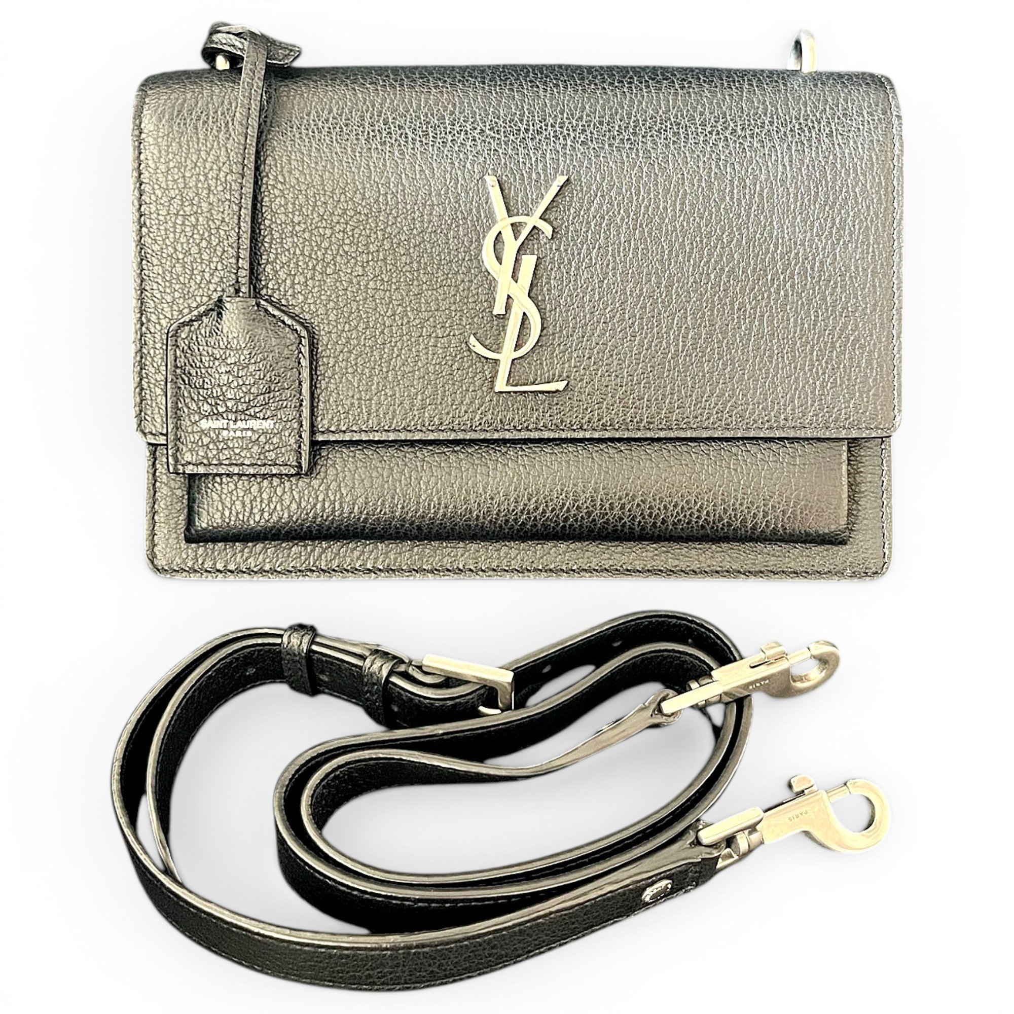 Sunset leather handbag