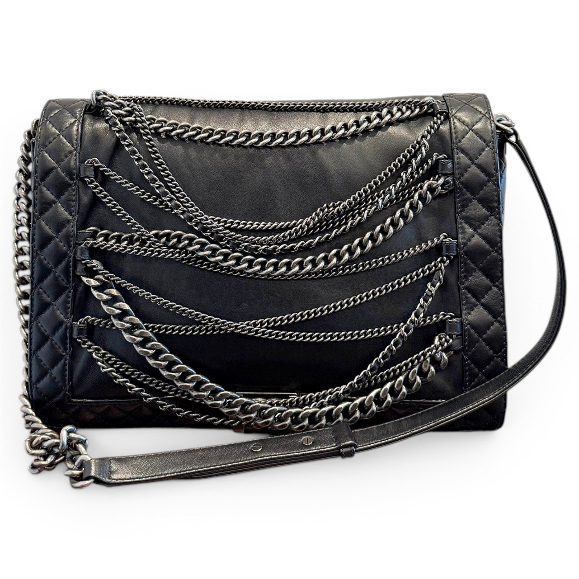 Boy leather handbag
