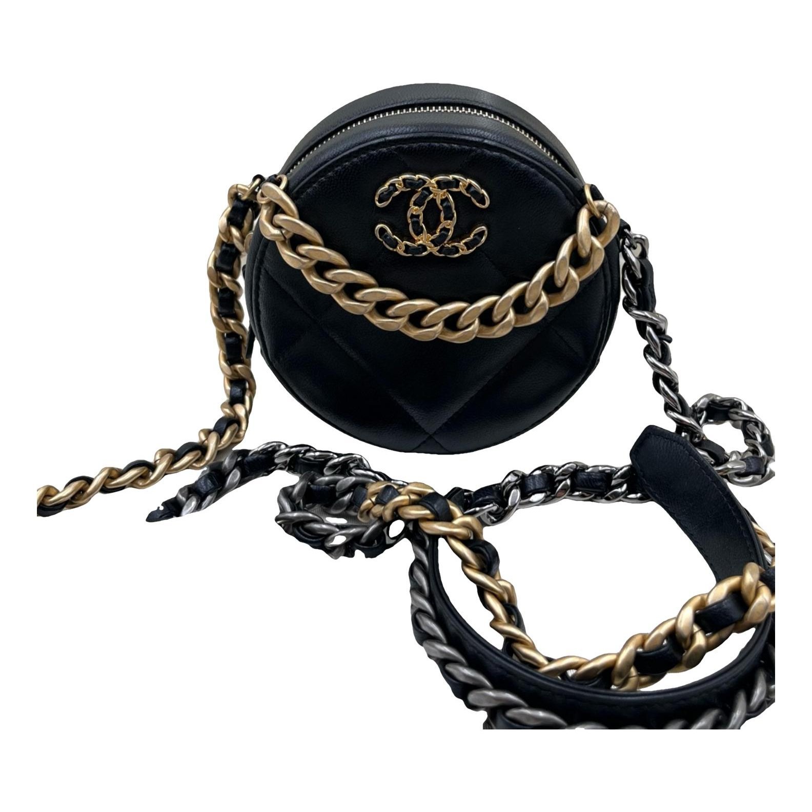 Chanel 19 leather crossbody bag