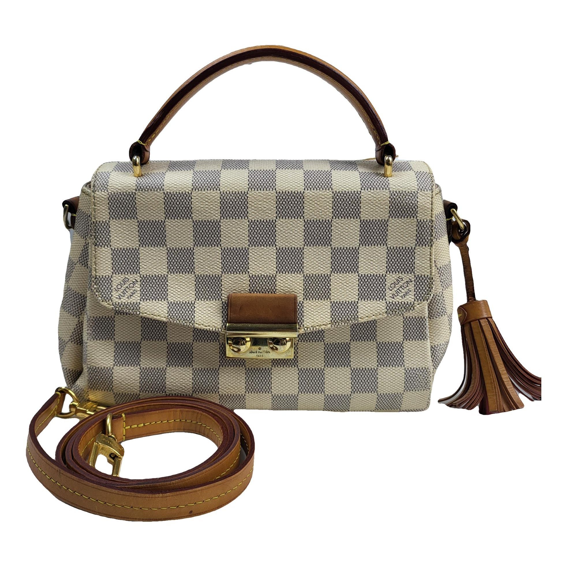 Croisette leather handbag