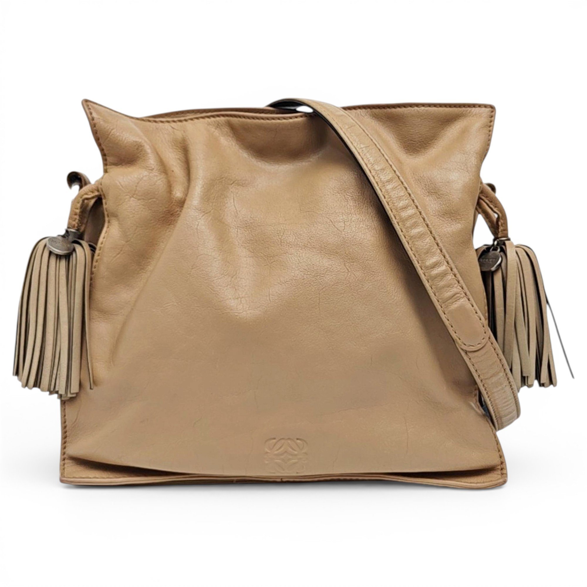 Flamenco leather handbag