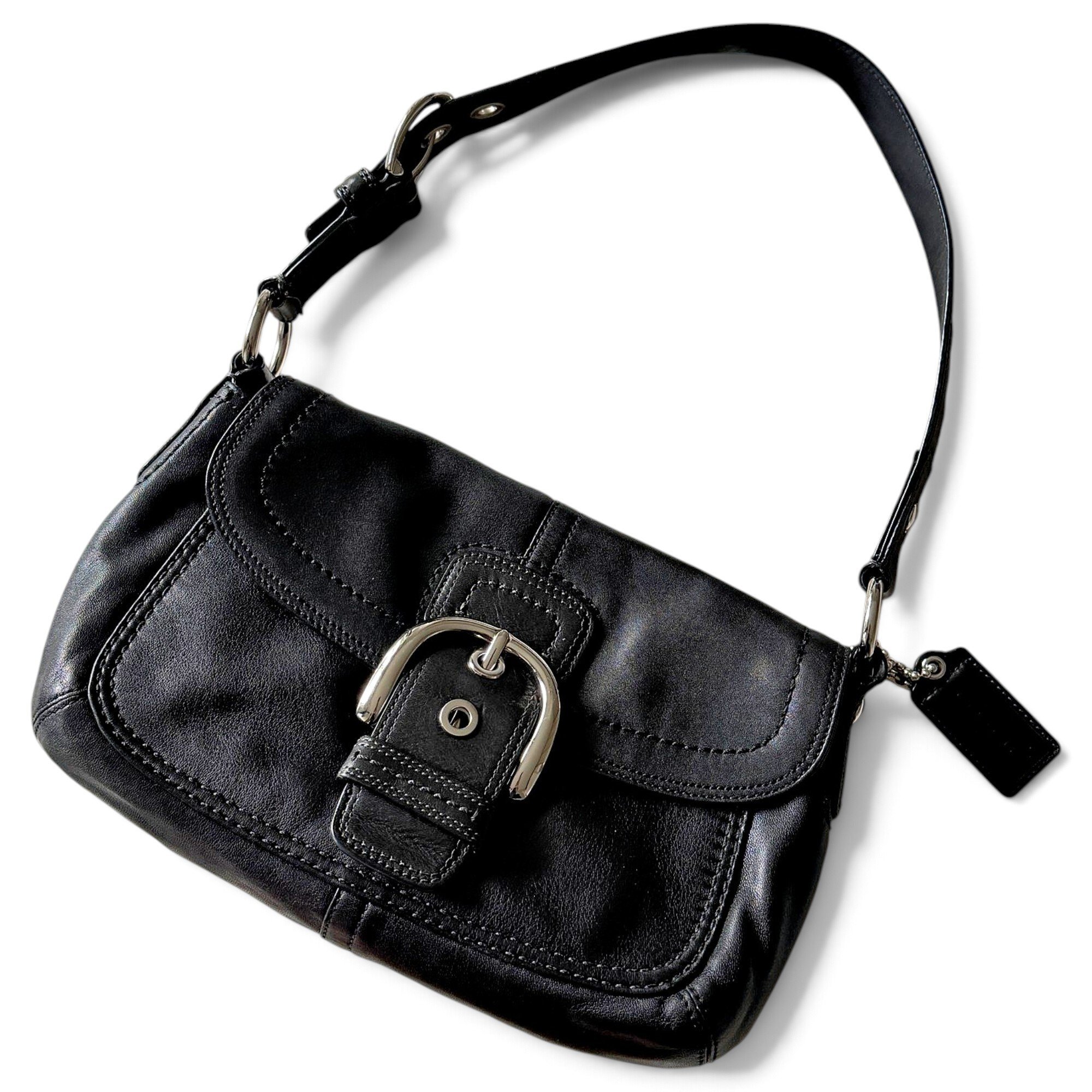 Hamilton Hobo leather handbag