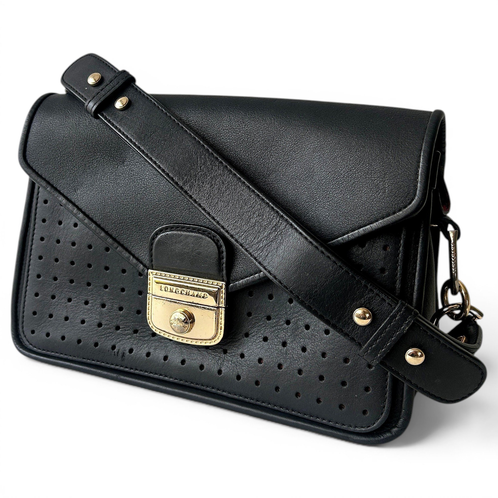 Mademoiselle leather handbag