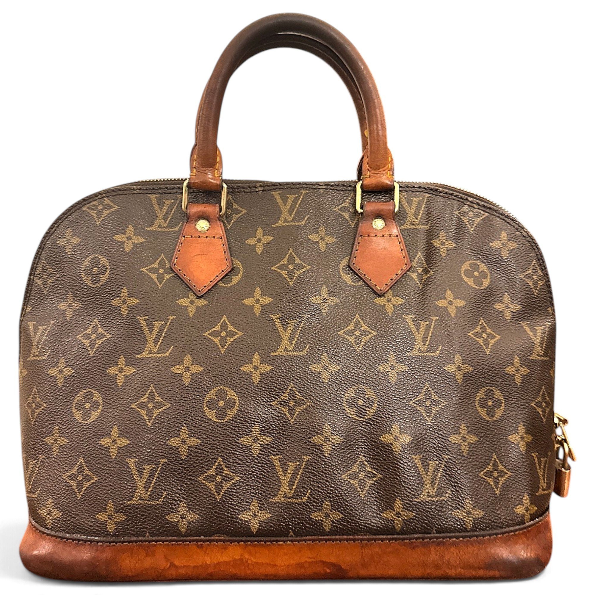 Alma leather handbag