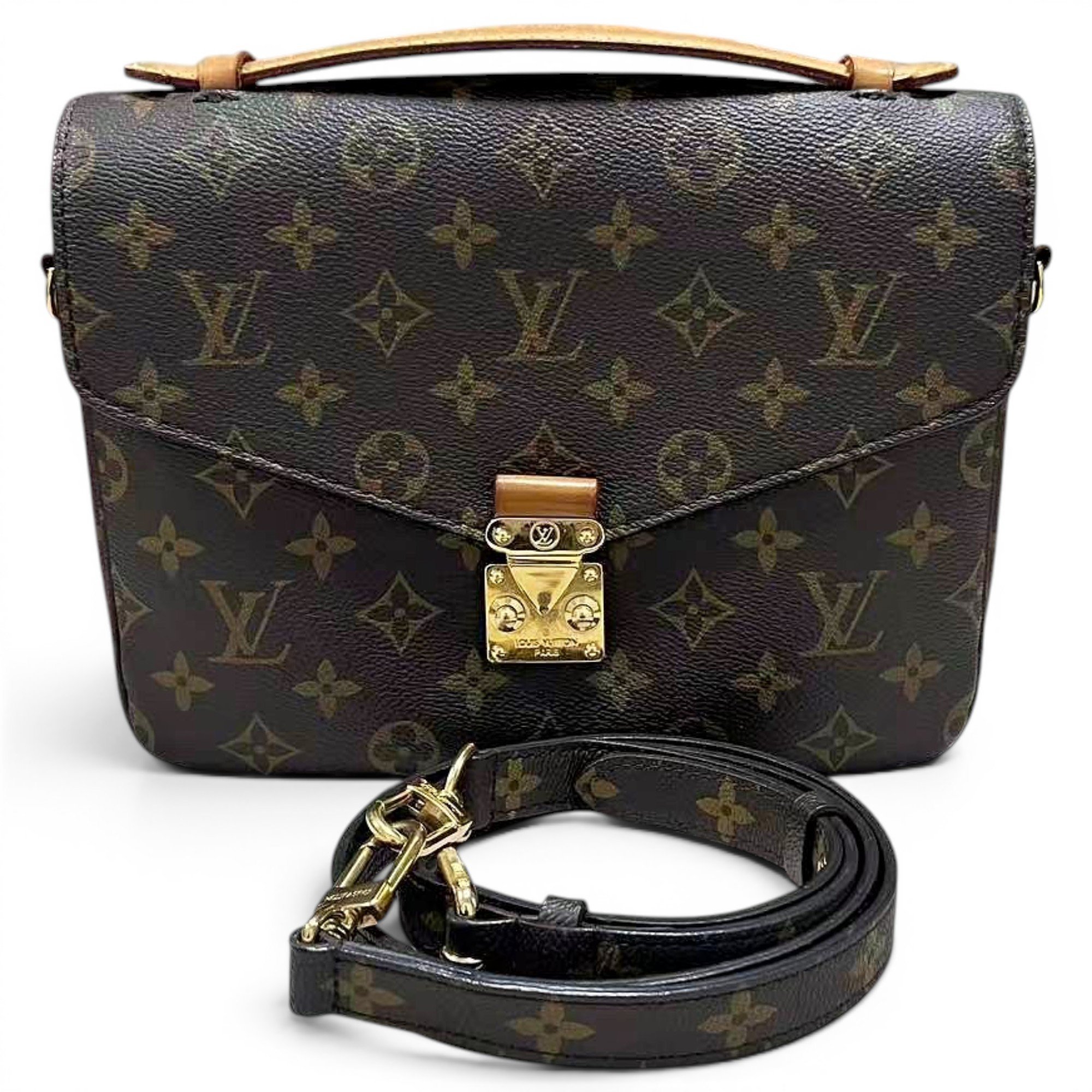 Metis leather crossbody bag