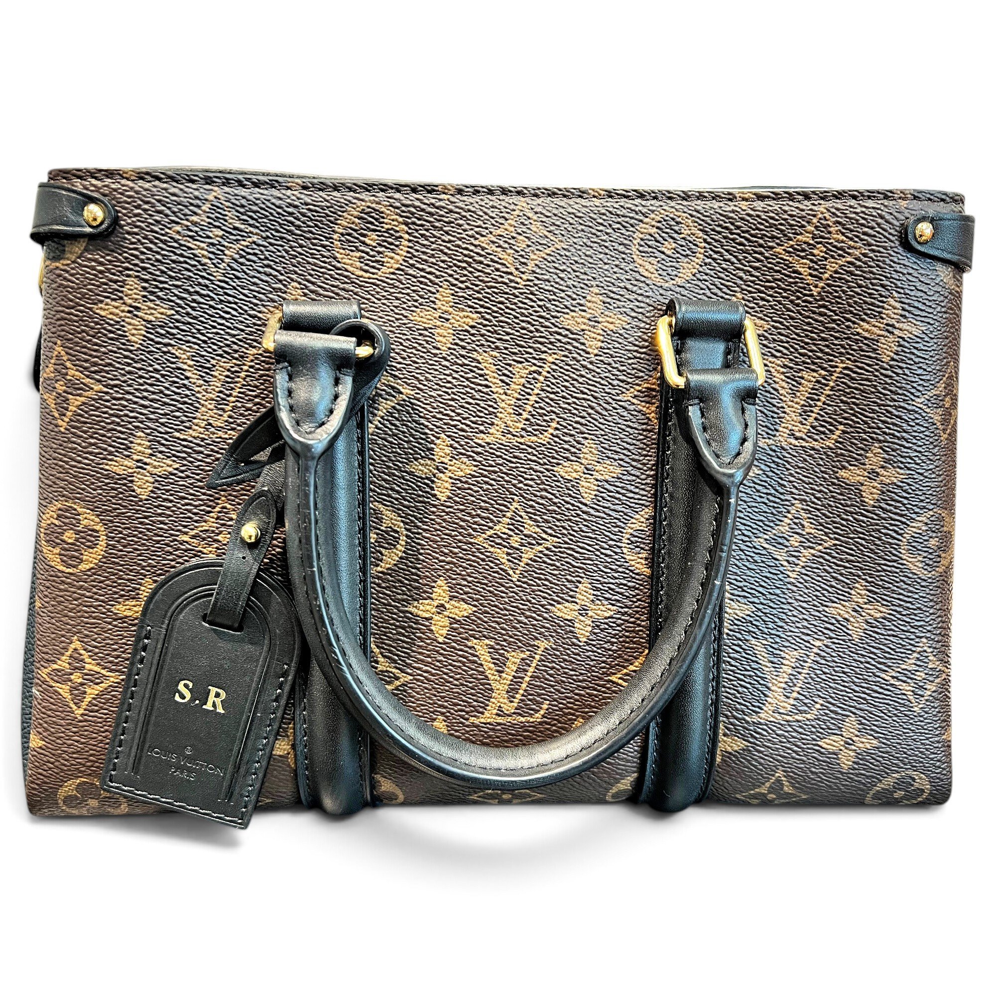 Soufflot leather handbag