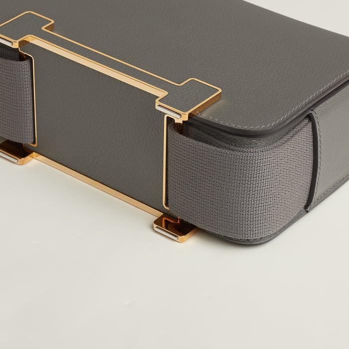 Gris Meyer Hermès Geta Bag