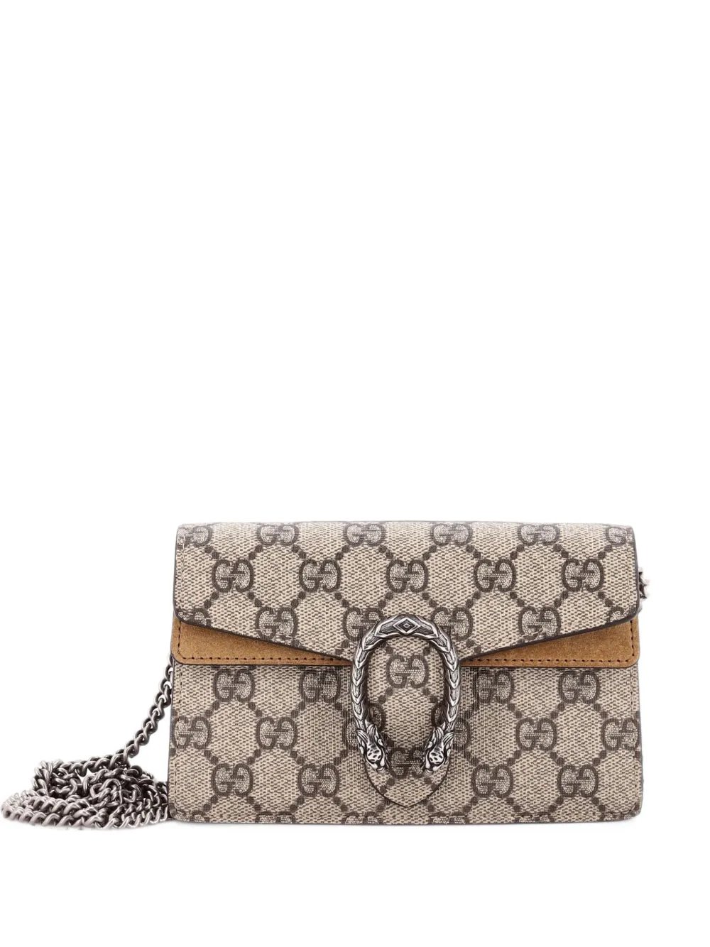 Dionysus Bag GG Coated Canvas Super Mini crossbody bag
