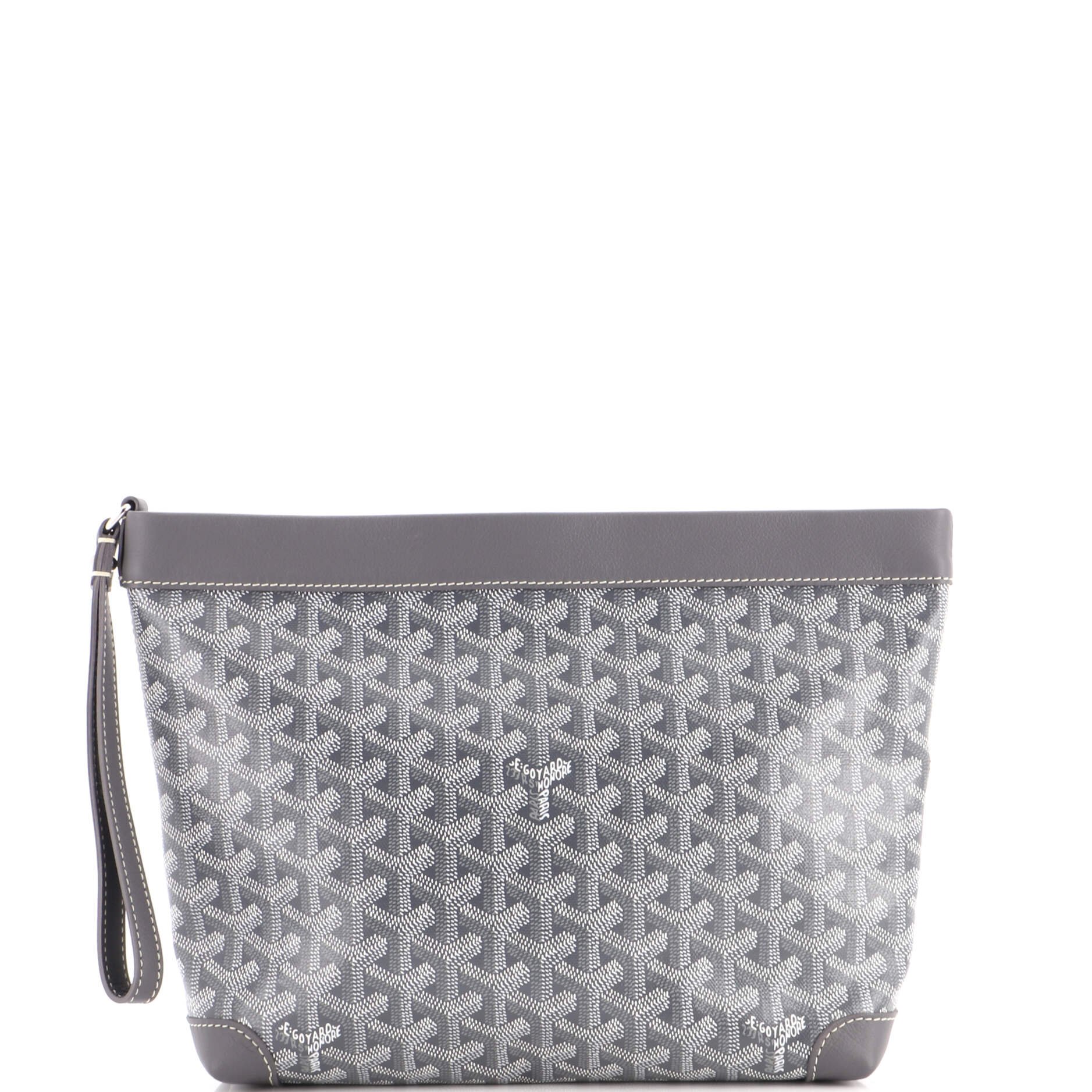 Goyardine Conti Pouch Coated Canvas