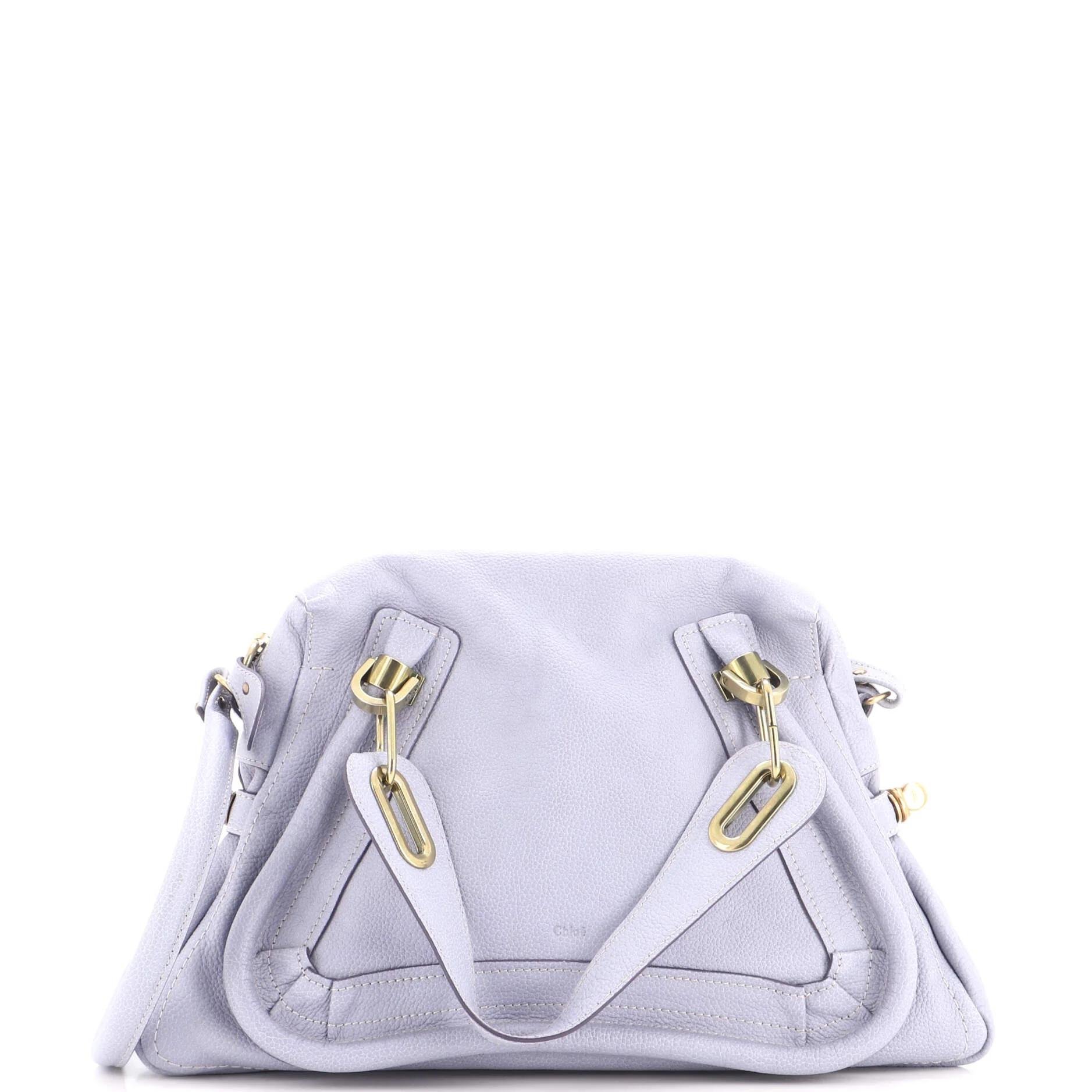 Leather satchel