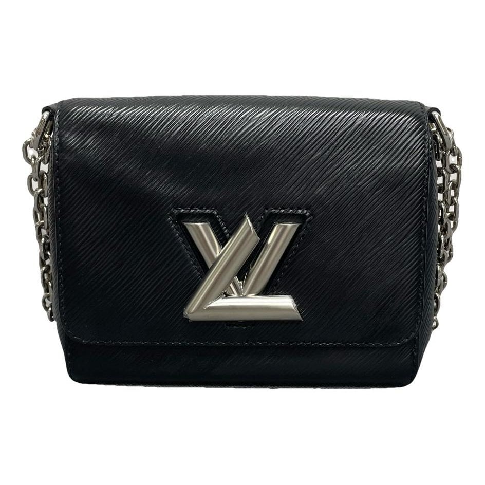 Twist leather handbag