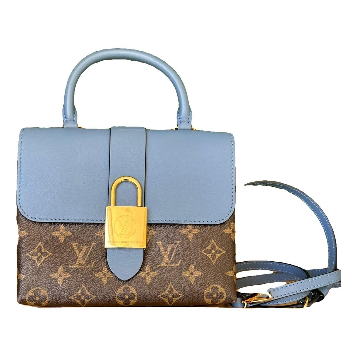 Locky BB leather handbag