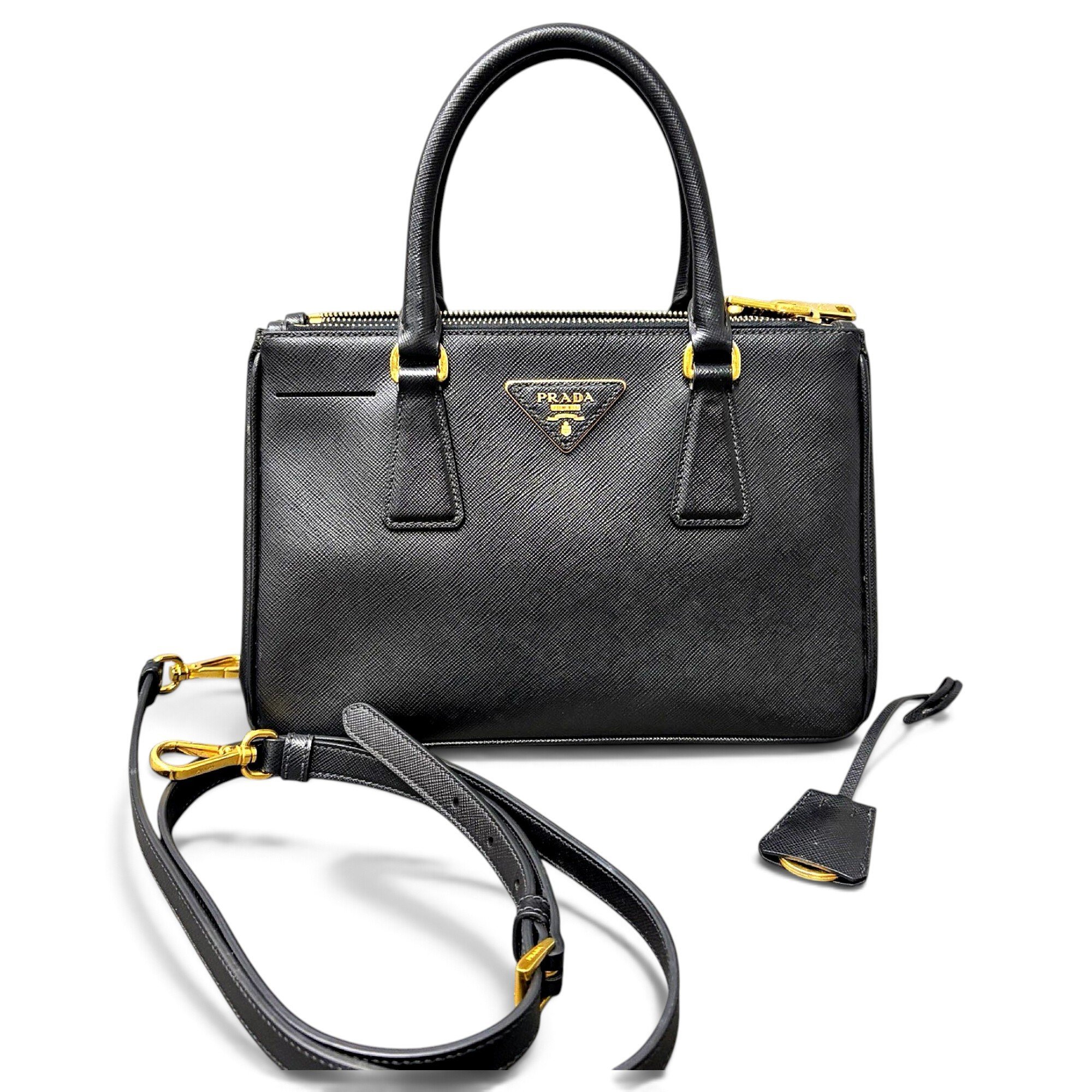 Galleria leather handbag