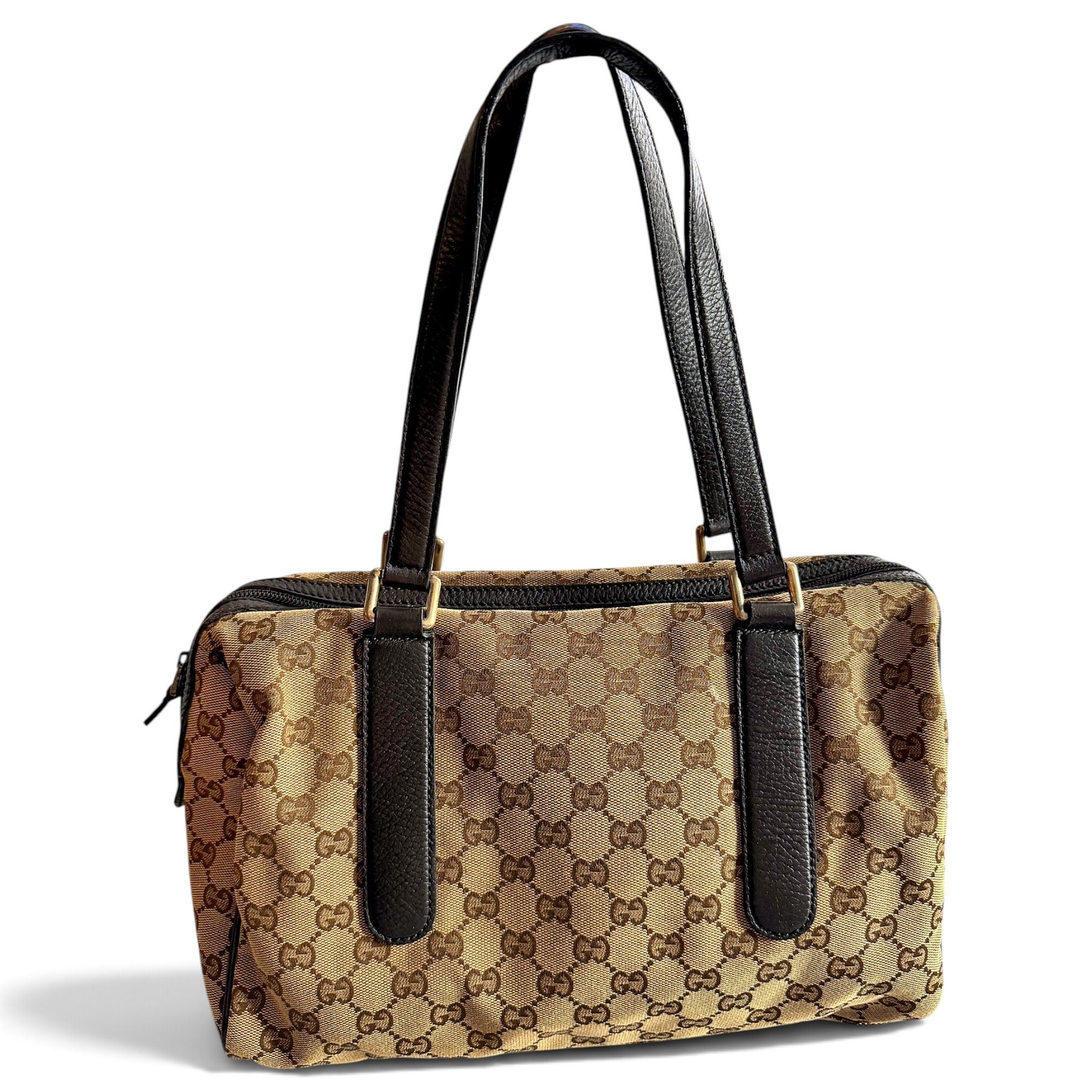 Leather tote