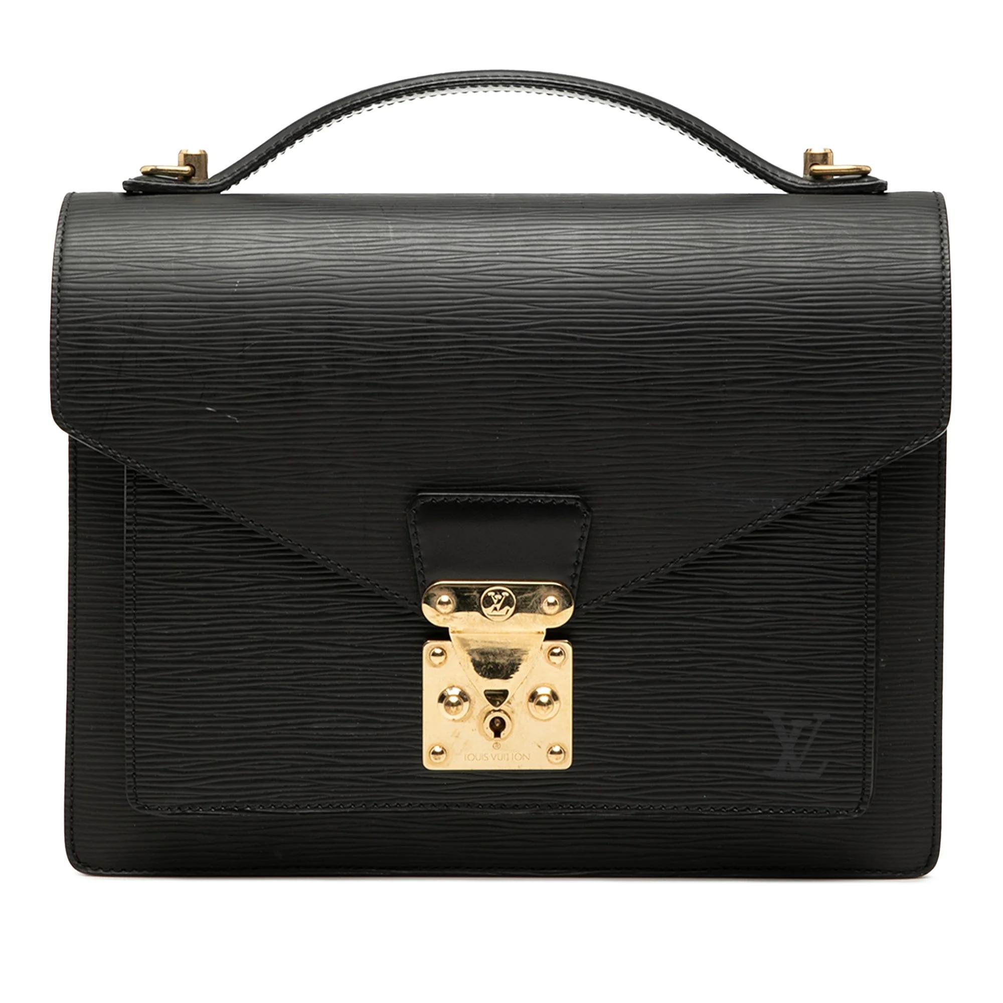 Monceau leather satchel