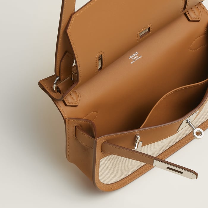 Jypsiere Mini Toile & Cuir Bag