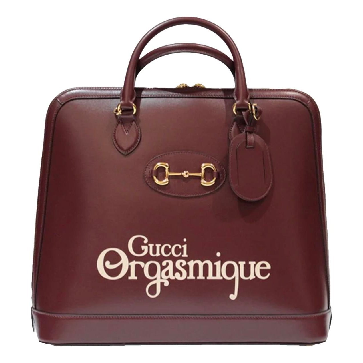 Leather handbag