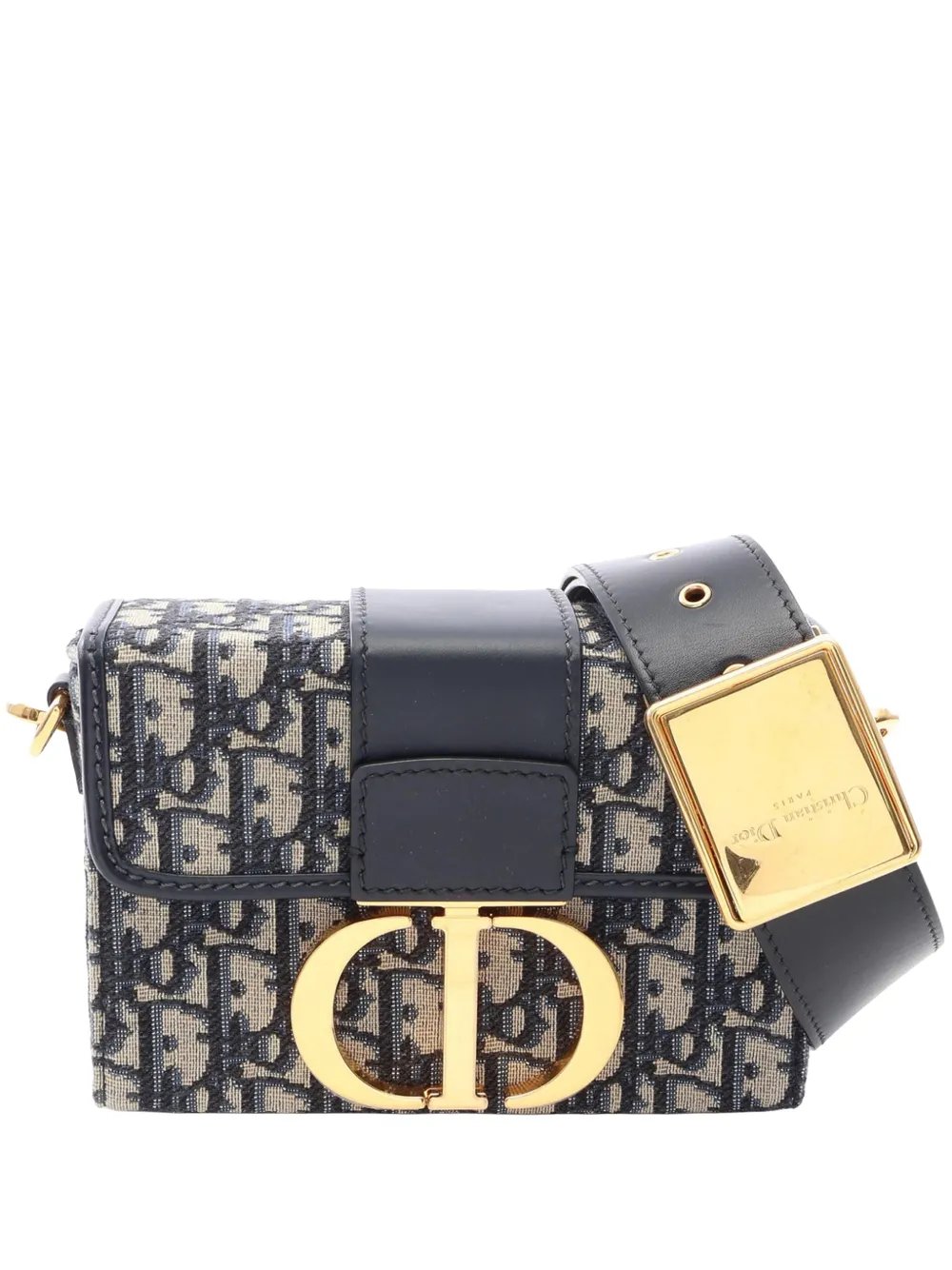2000-2026 Oblique Canvas 30 Montaigne Box Bag crossbody bag