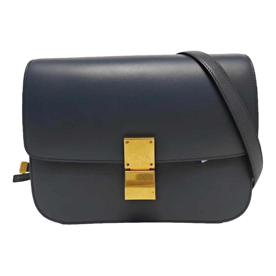 Classic leather handbag