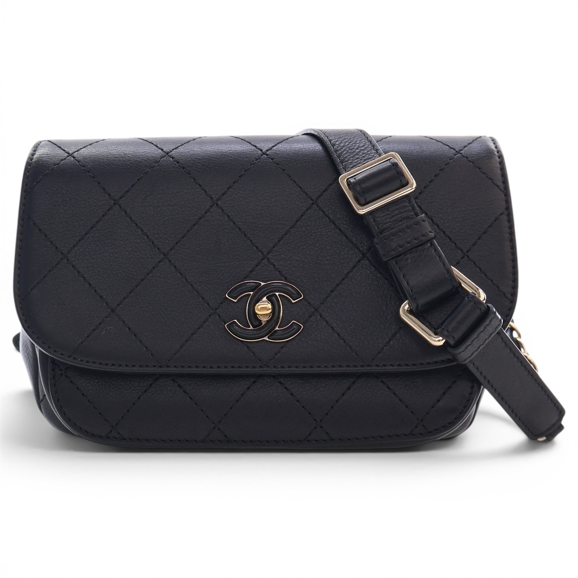 Leather crossbody bag