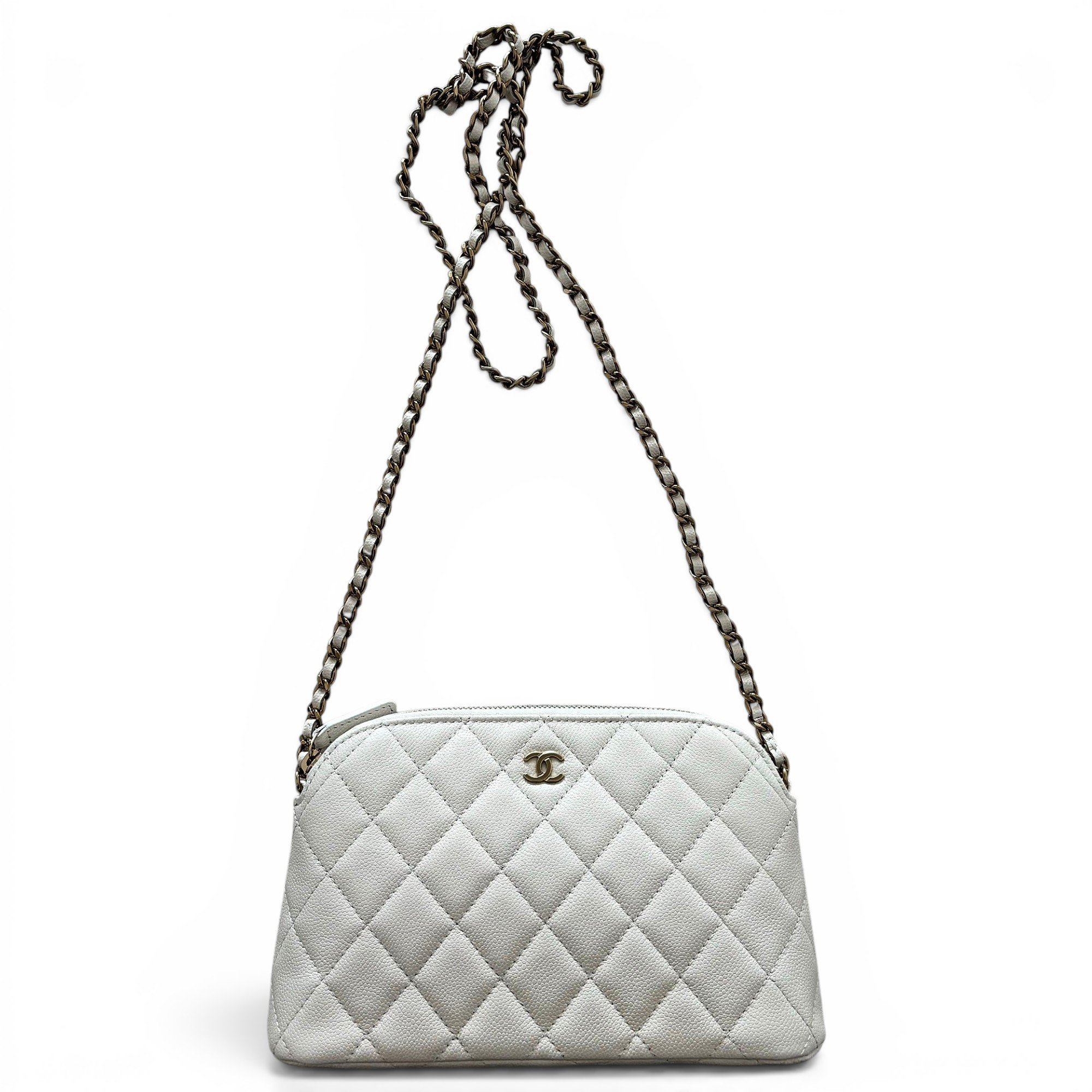 Leather crossbody bag