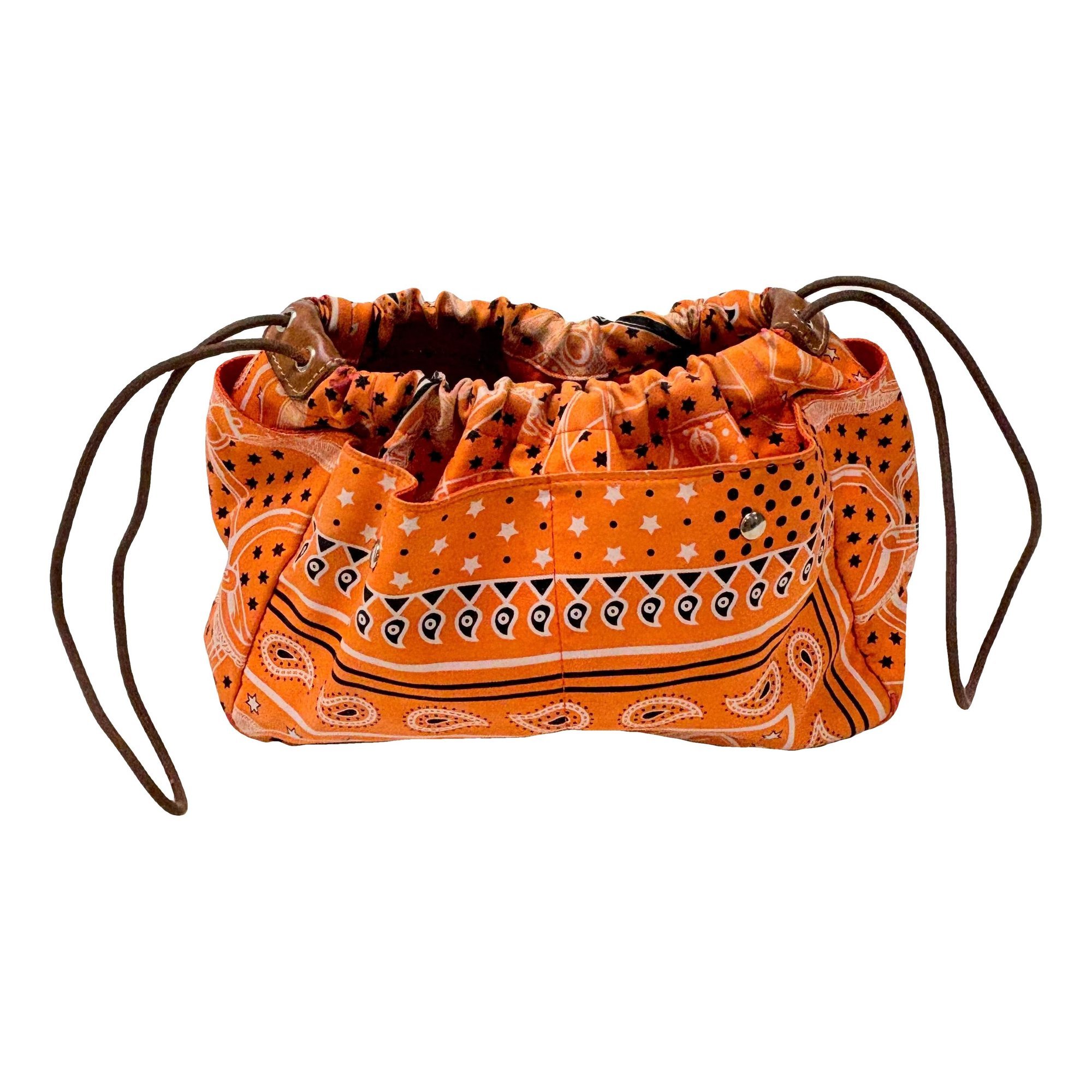 Fourbi silk clutch bag