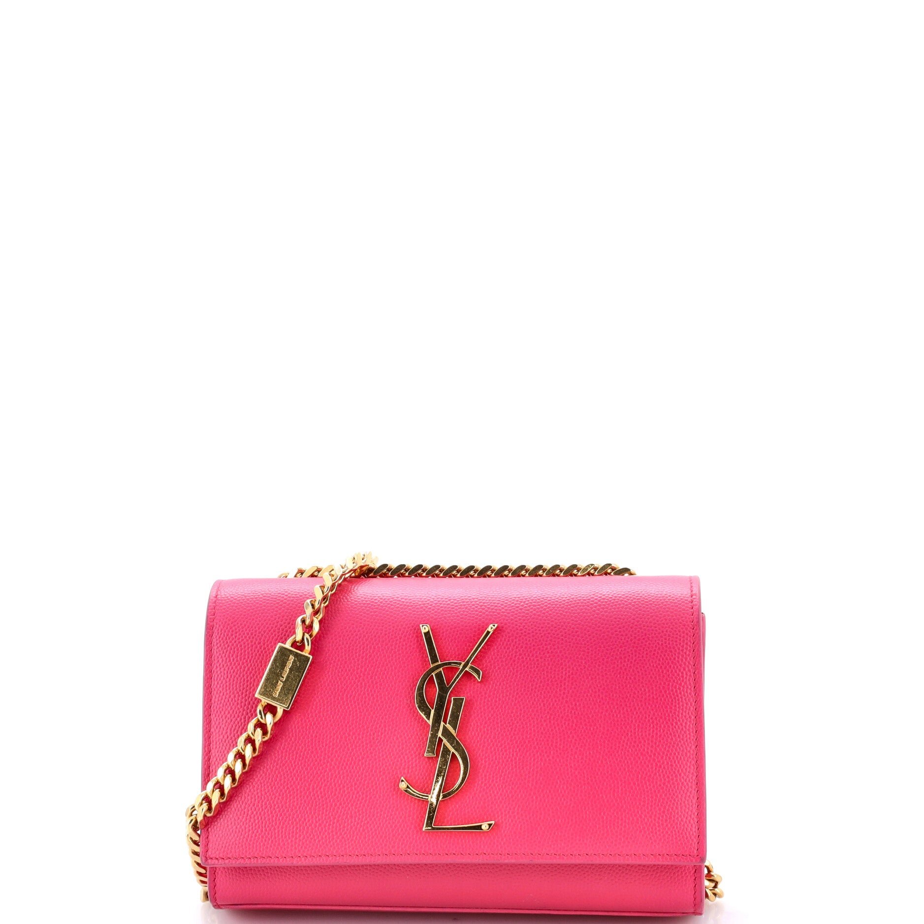 Classic Monogram Crossbody Bag Grainy Leather Small
