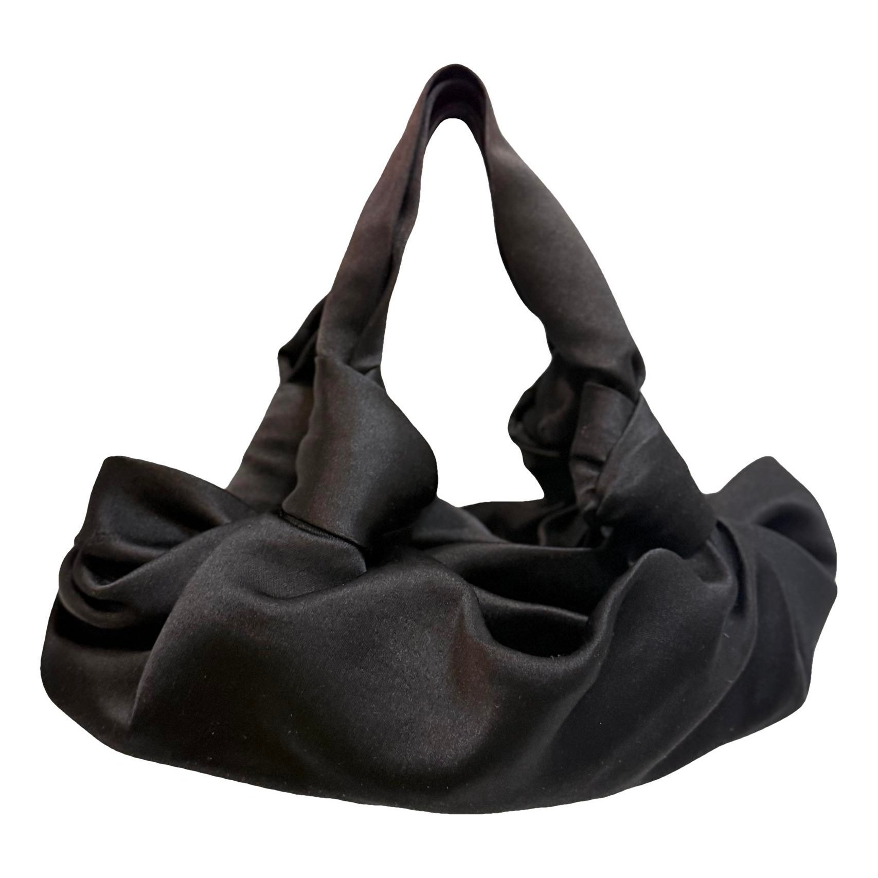 The Row Ascot silk bag