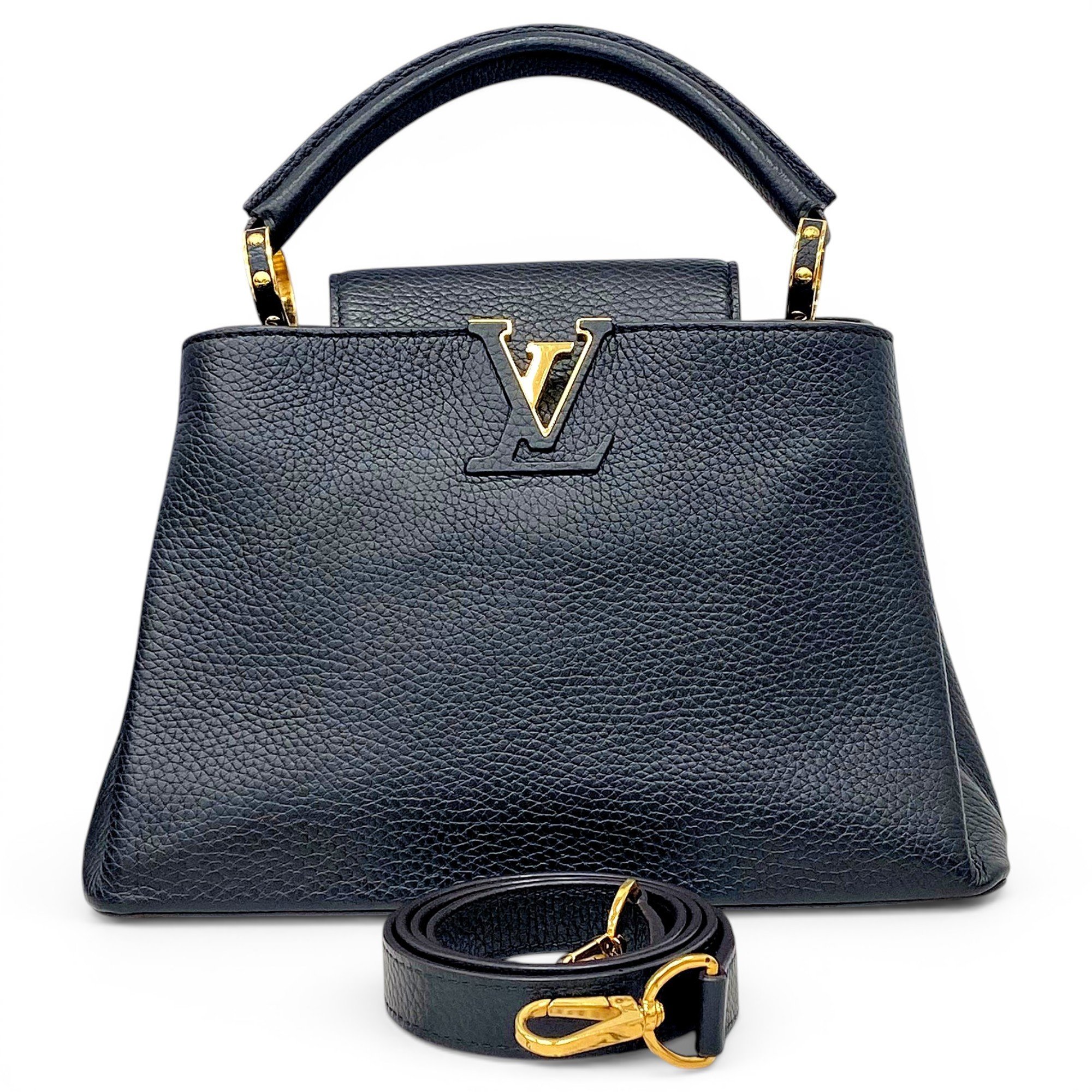 Capucines leather handbag