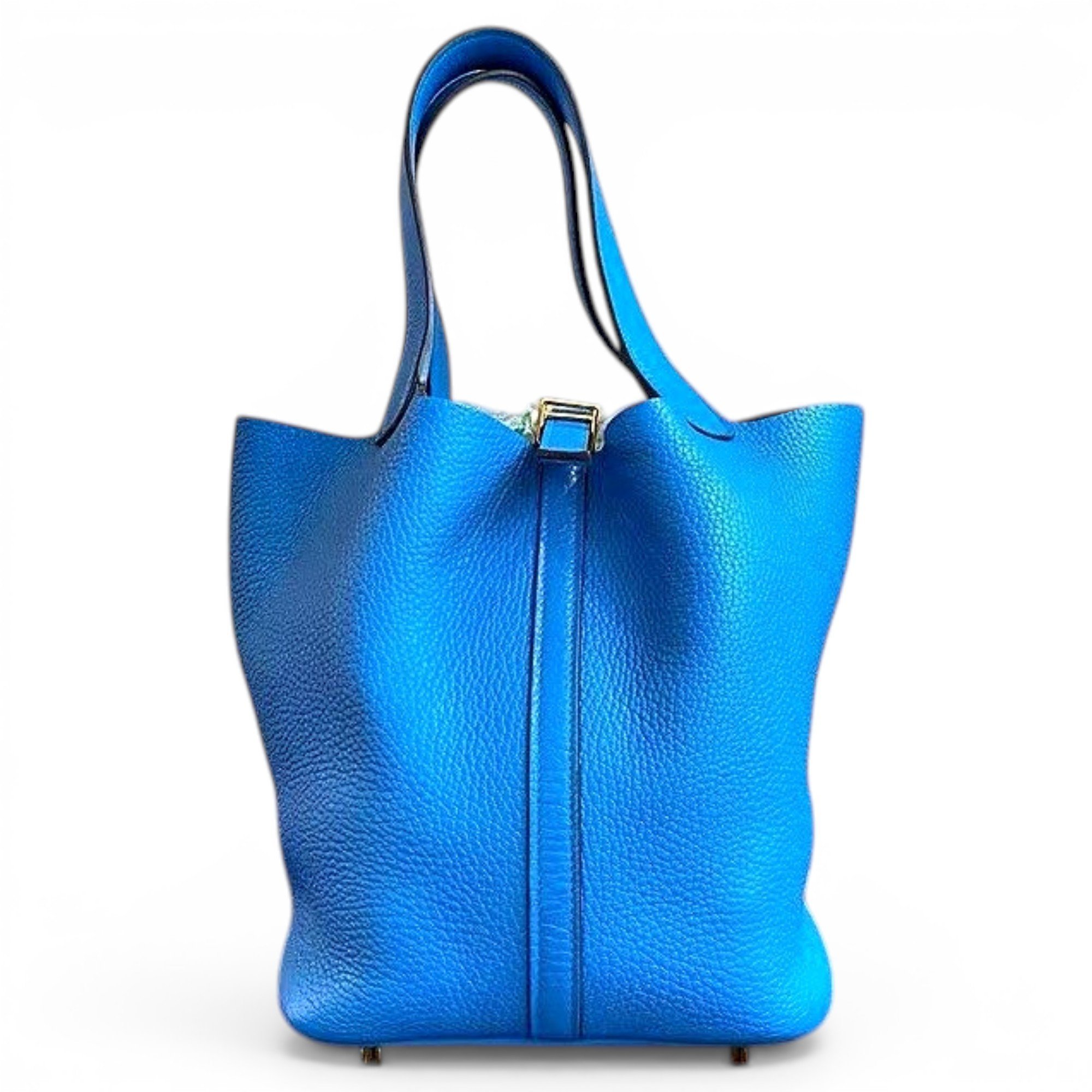 Picotin leather handbag