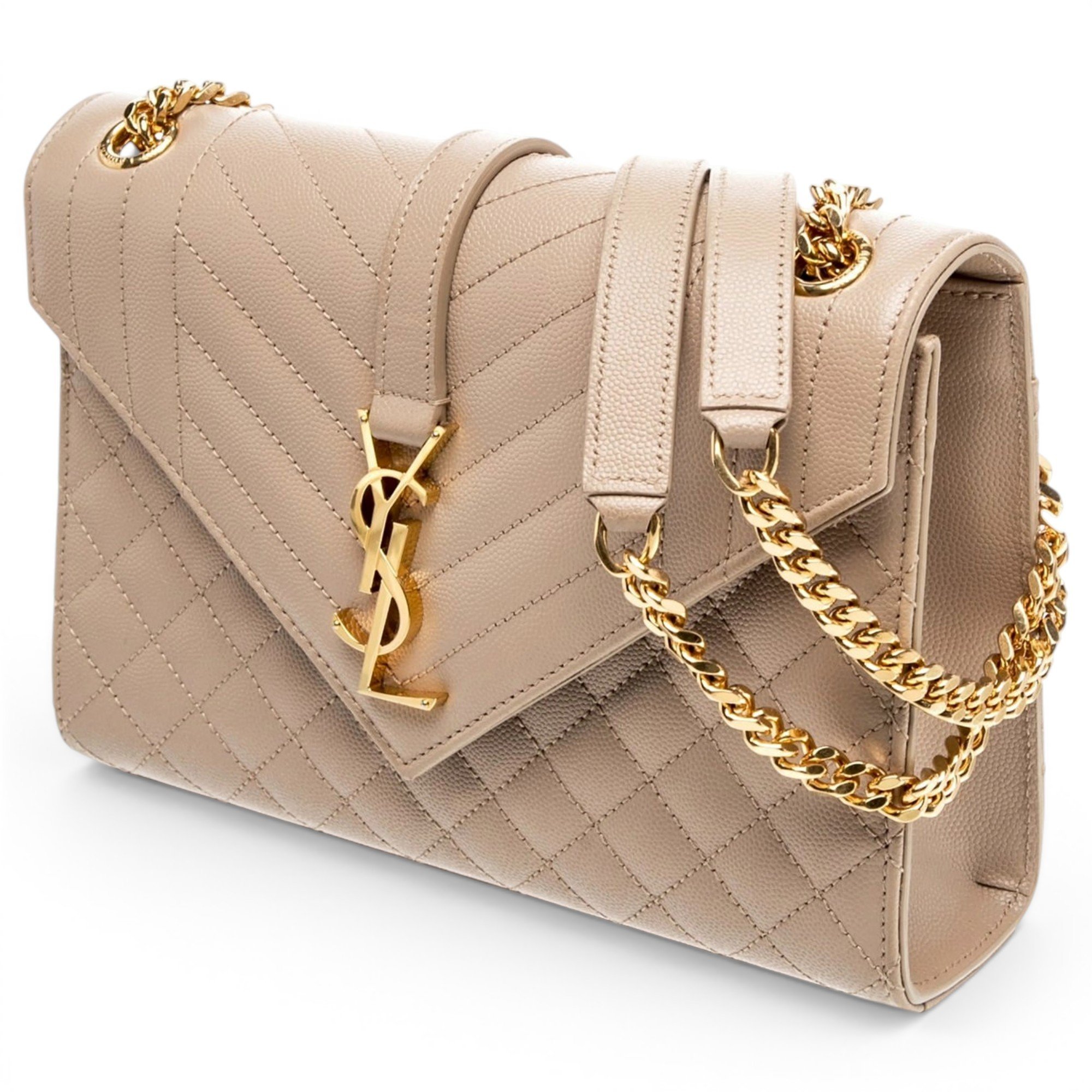 Saint Laurent Envelope leather crossbody bag