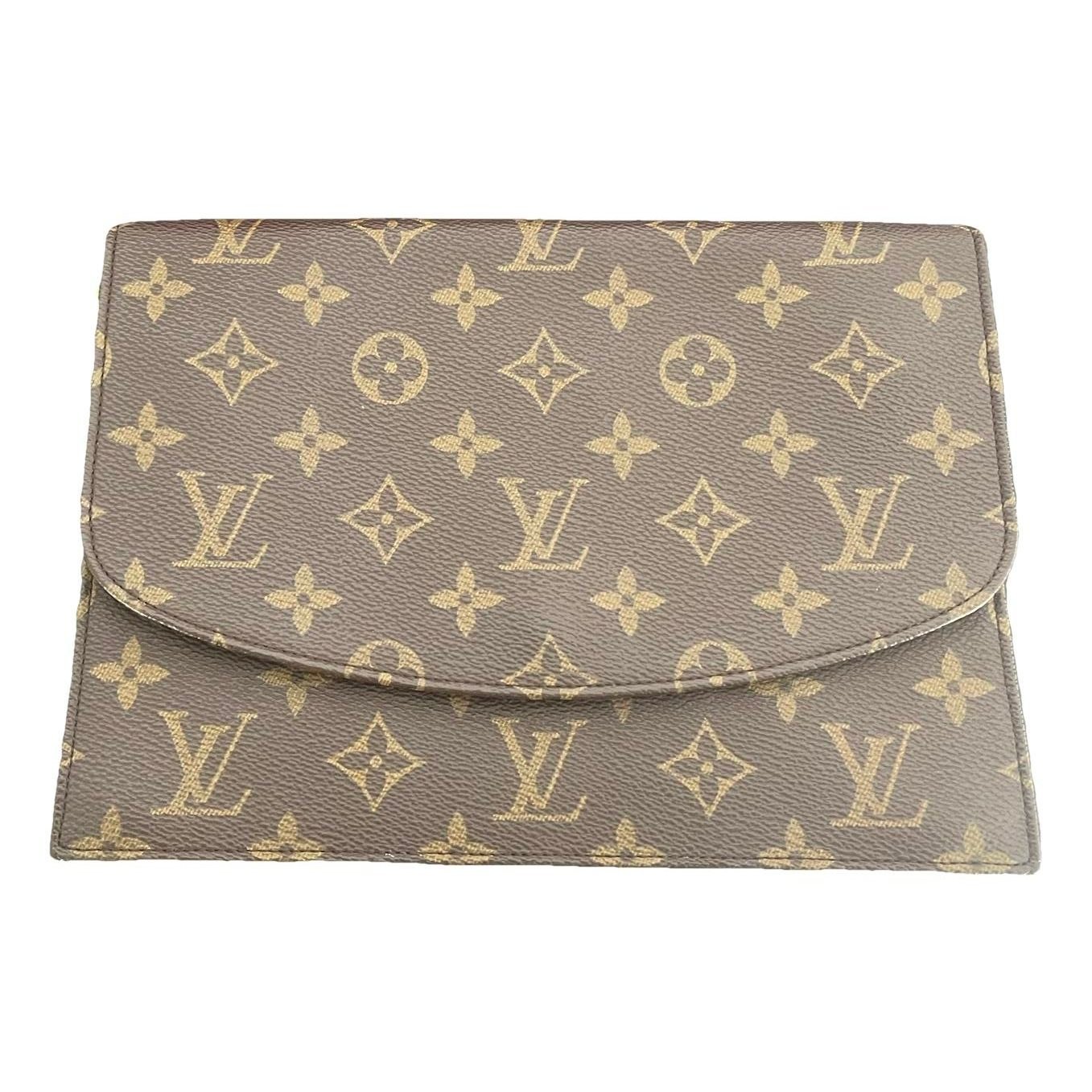 Marly vintage leather clutch bag