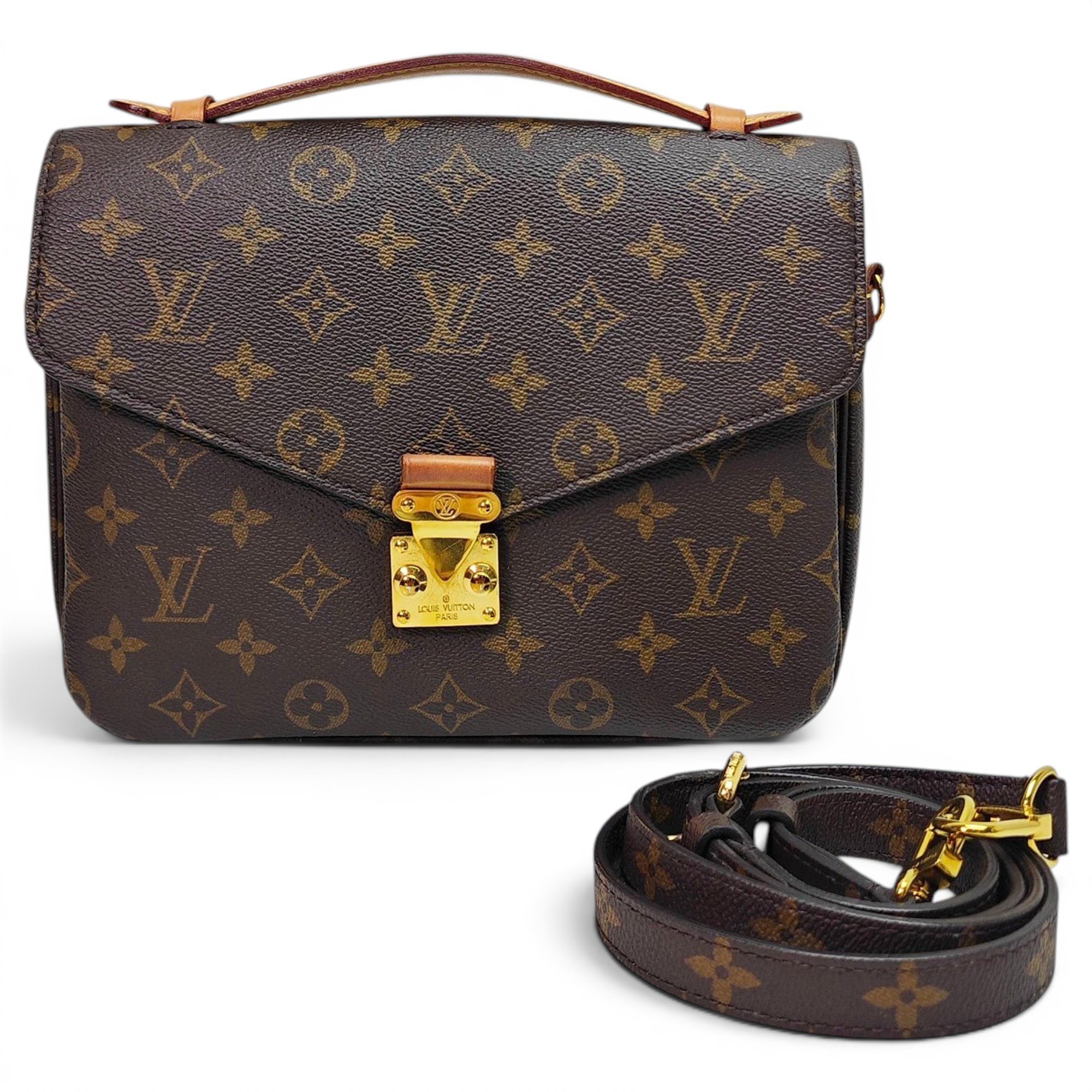 Metis leather handbag