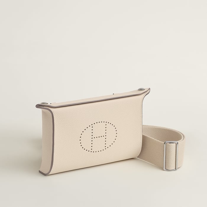 粉筆白 Hermès Videpoches肩背包
