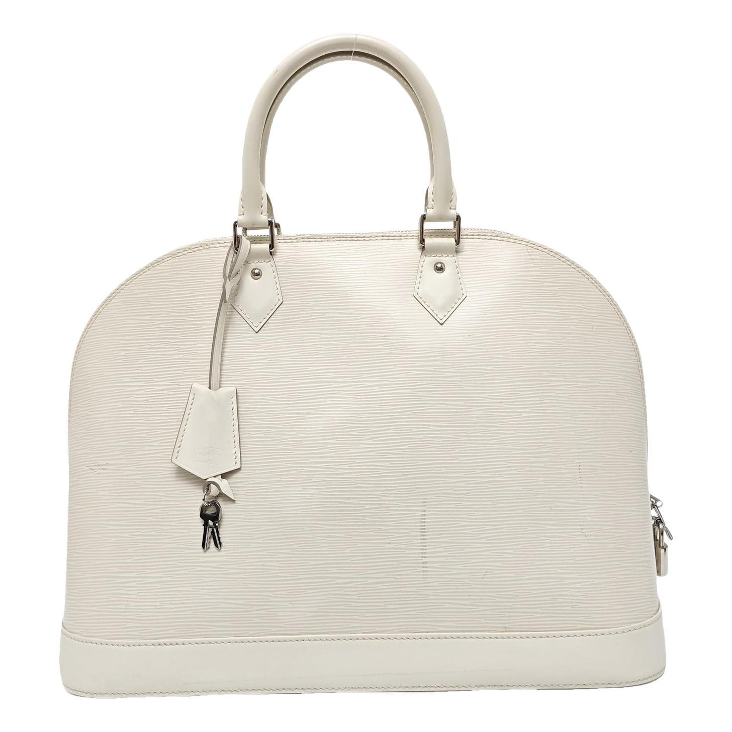 Alma leather handbag