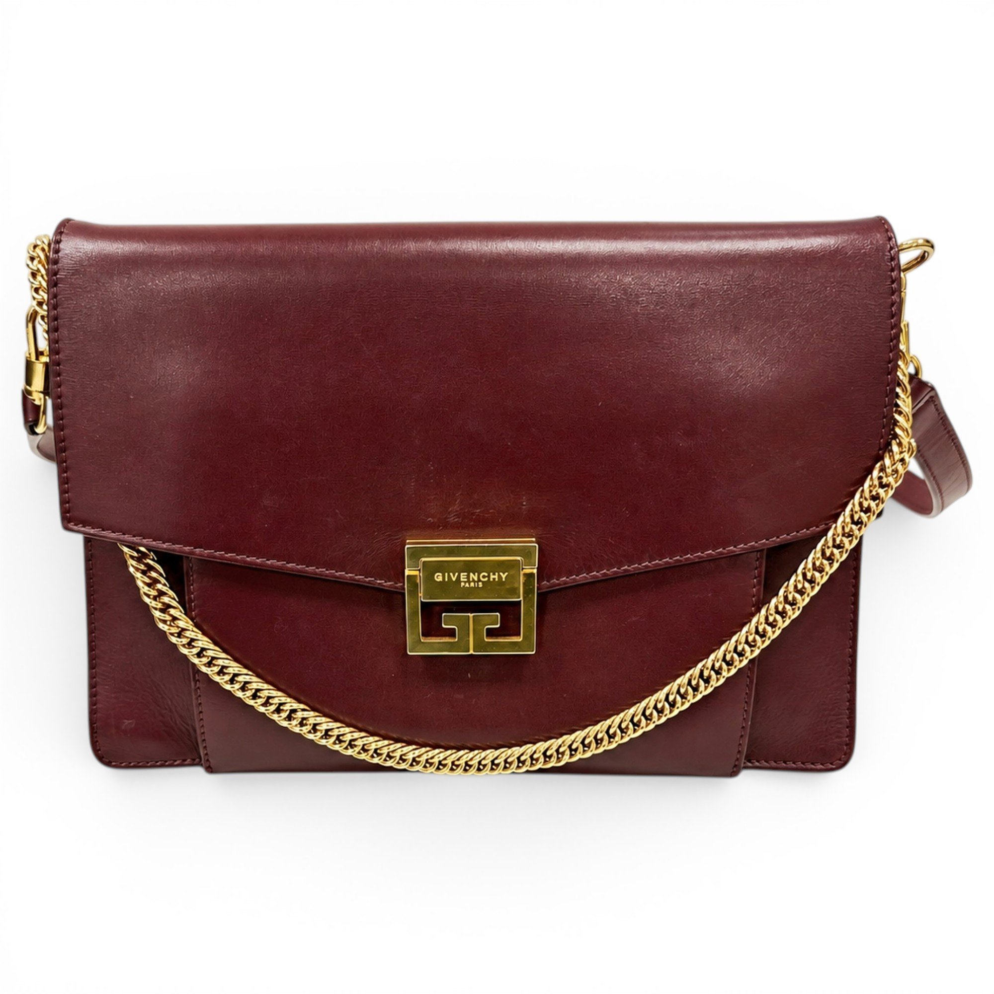 GV3 leather crossbody bag