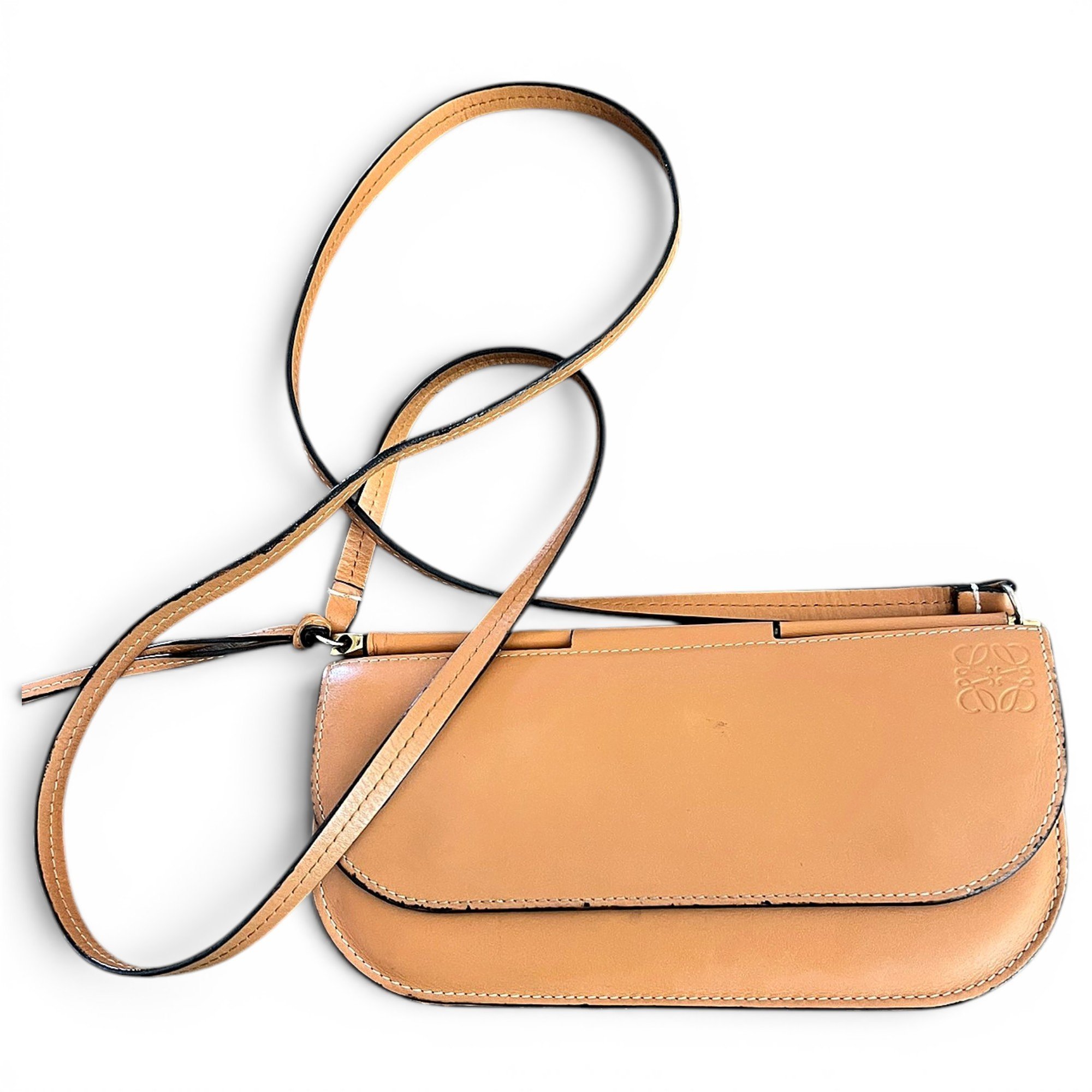 Leather crossbody bag