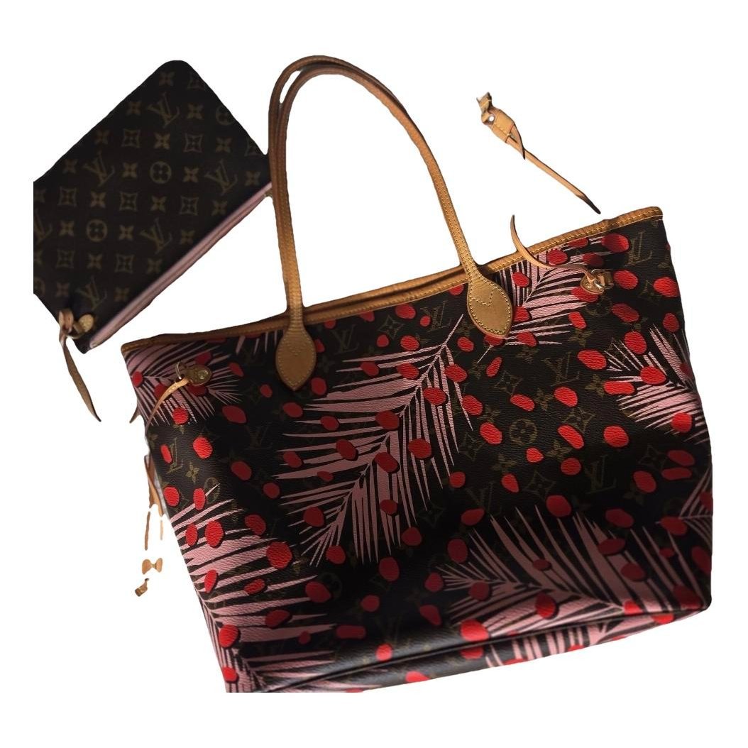 Neverfull leather tote