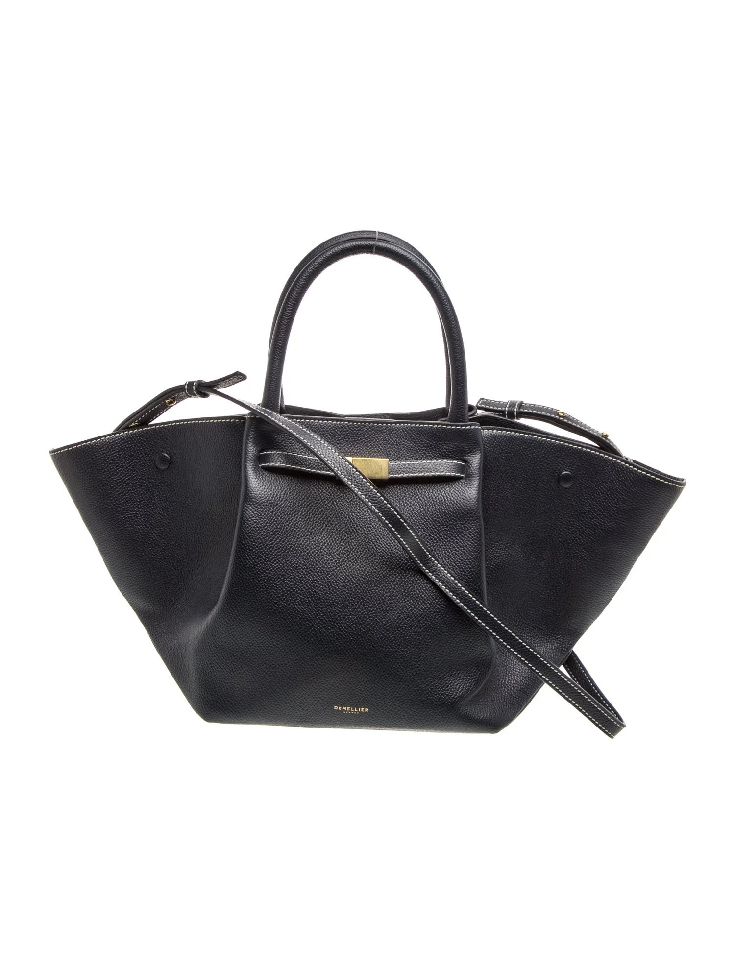 Leather Top Handle Bag