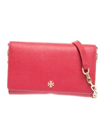 Saffiano Leather Clutch
