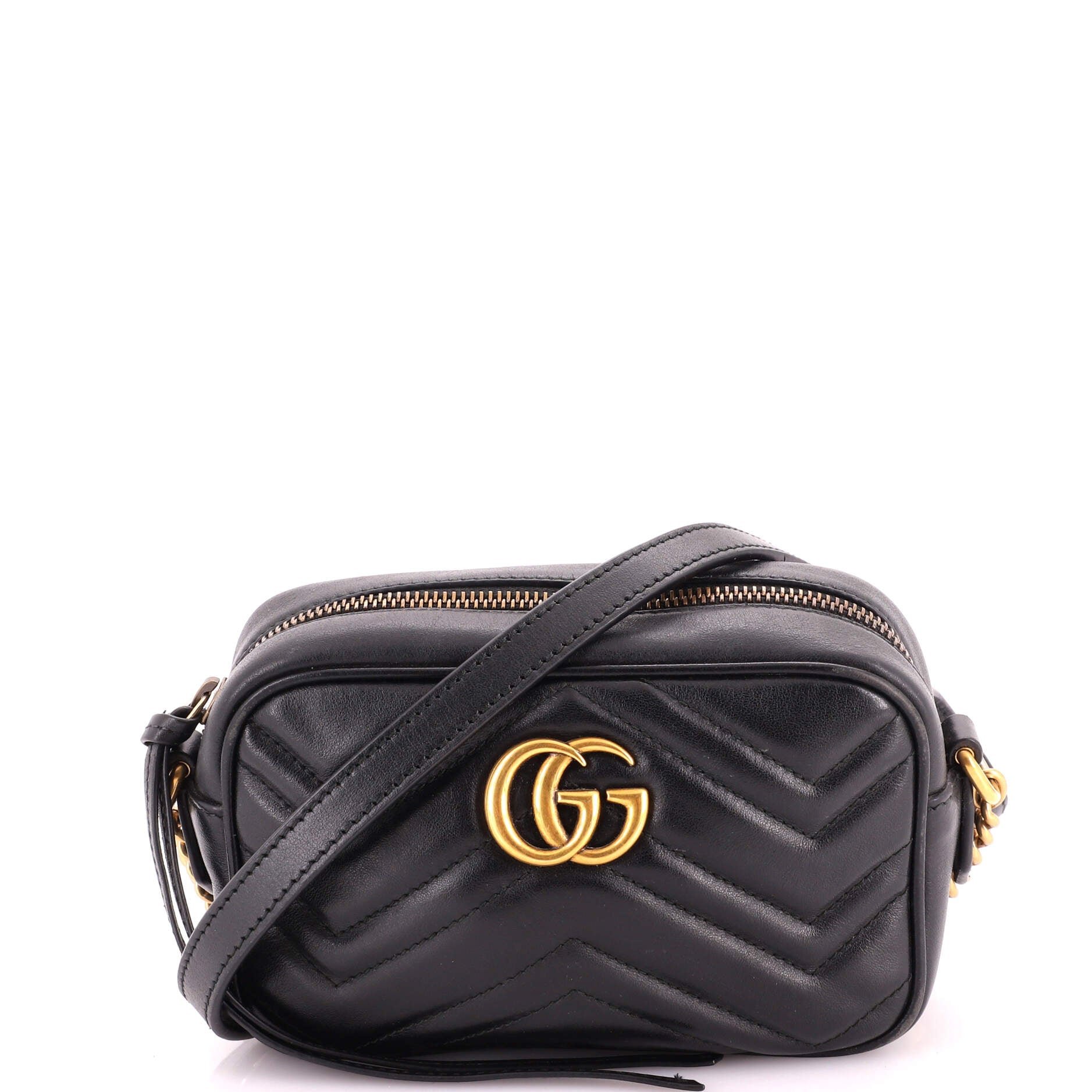 GG Marmont Shoulder Bag Matelasse Leather Mini