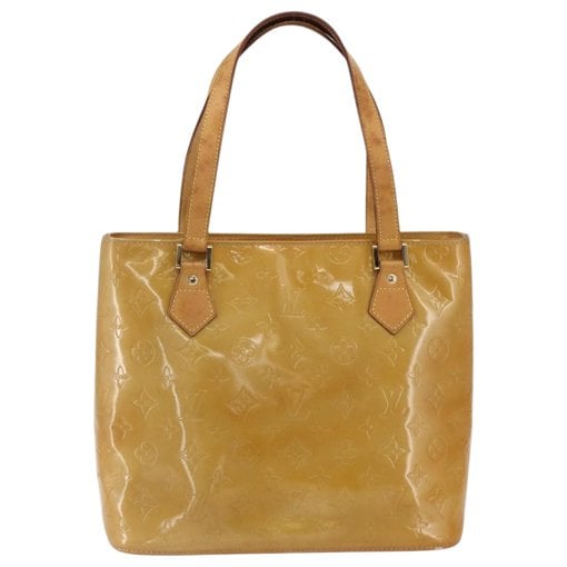 Houston patent leather handbag